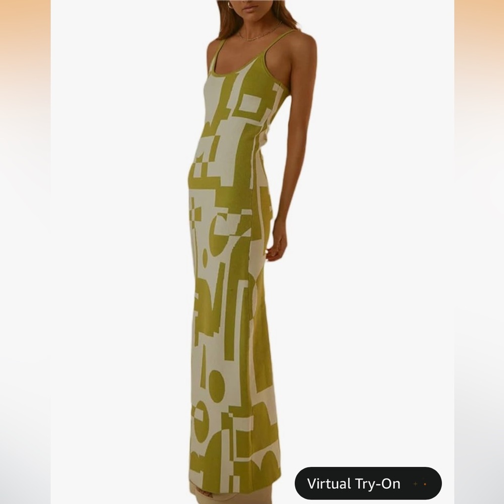 Sleeveless knit bodycon maxi dress